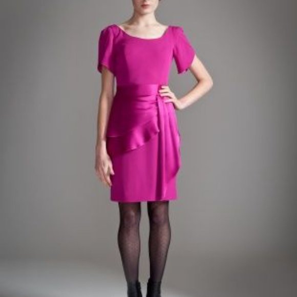 TEMPERLEY PINK ESTHER DRESS - Picture 9 of 10